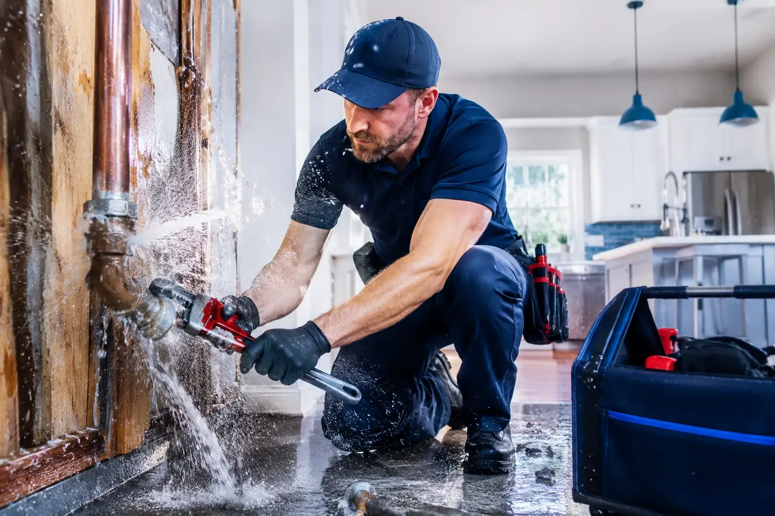 Local emergency pipe repair professionals in New London, OH